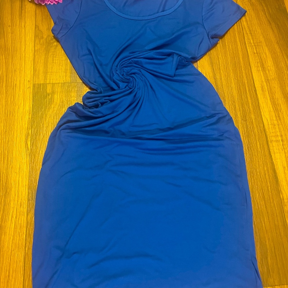 ***LBD-Little Blue Dress-Tight Fit SZ L***
